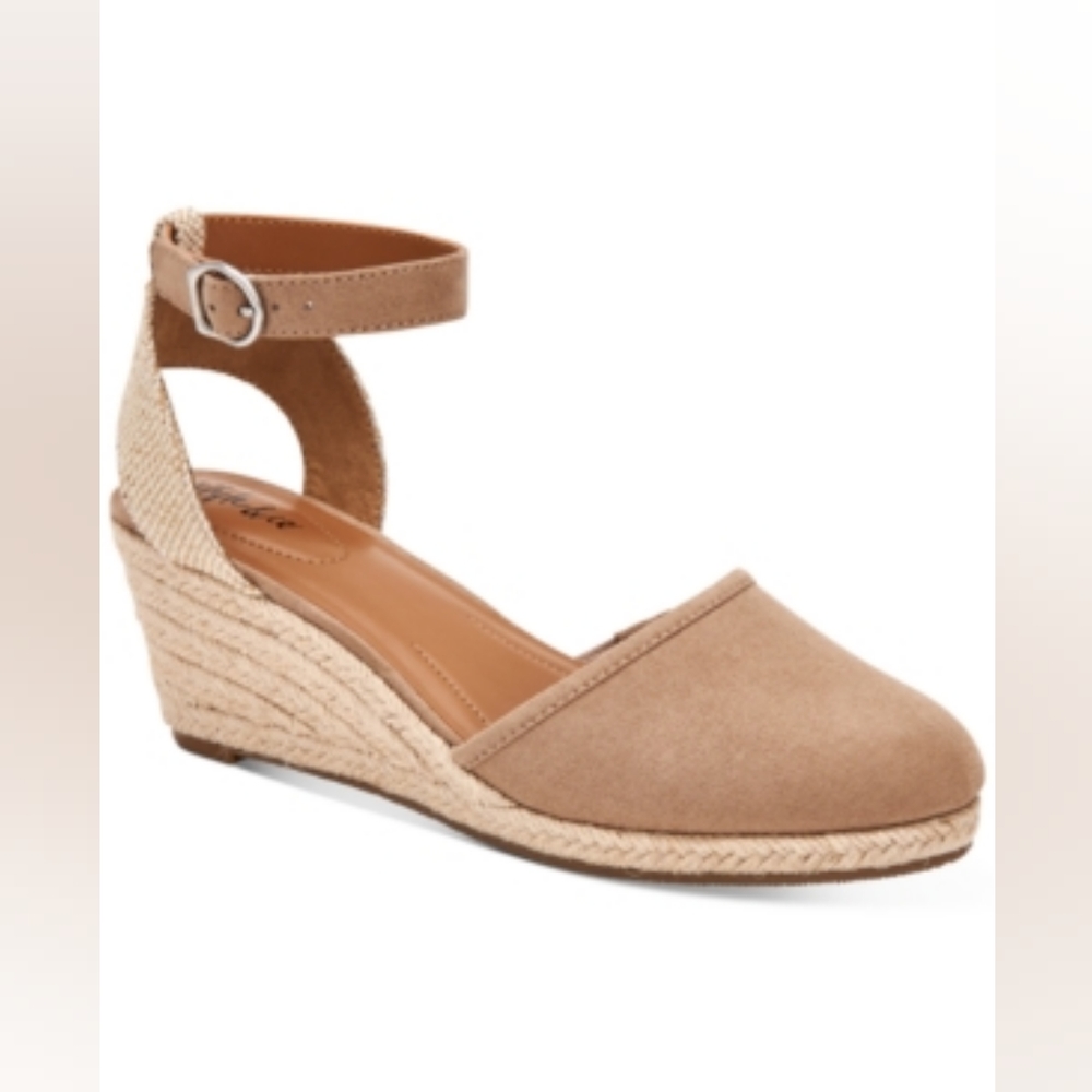 Style & Co Mailena Wedge Espadrille Sandals